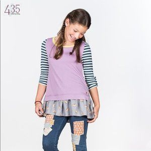 NWT Matilda Jane 435 Creative Genius Tunic Top Girls Size 8 Make Believe MJ Cute